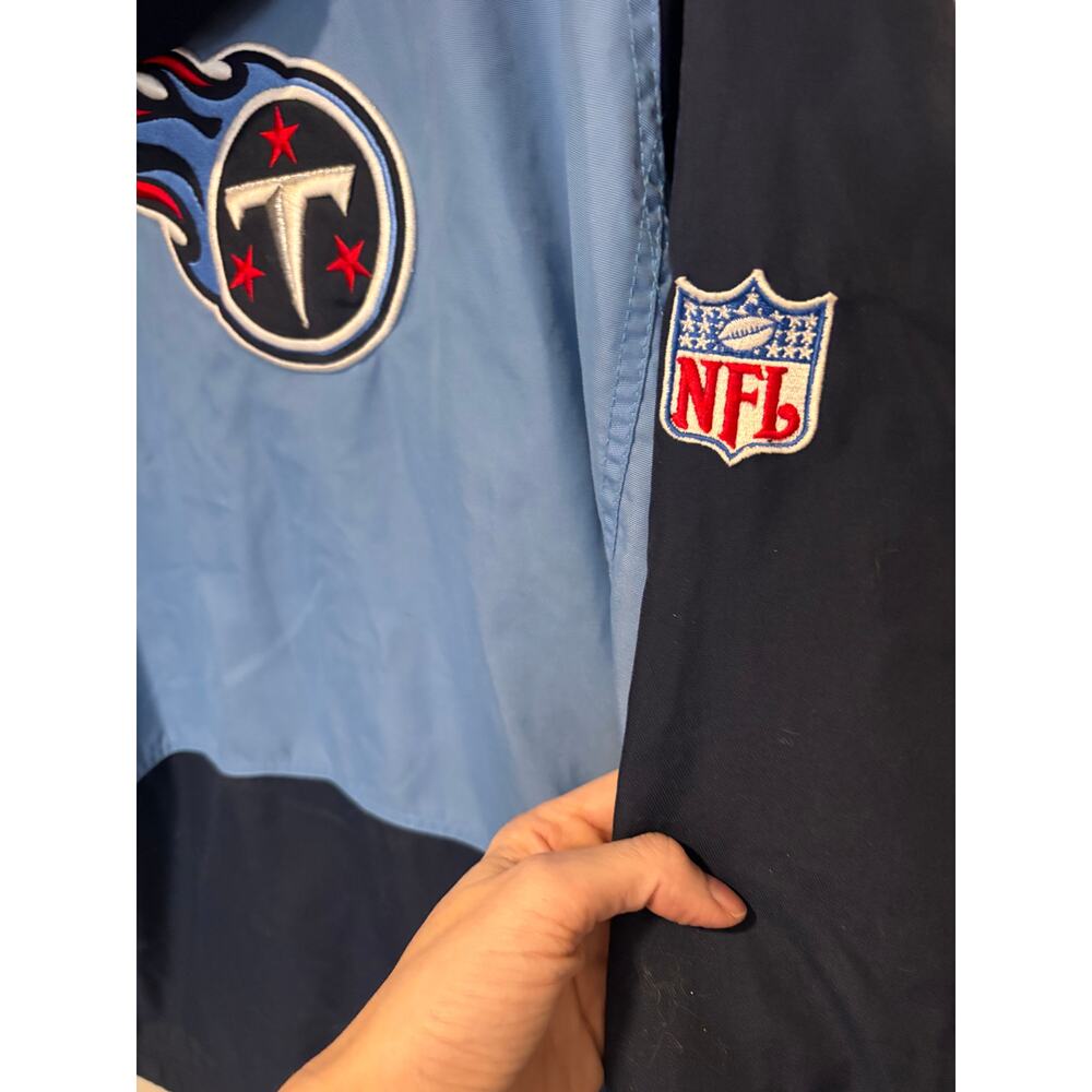 Tenessee Titans NFL Large Winter Coat Mens Size L Team Apparel Jacket Game Day - Picture 3 of 3